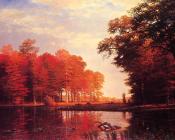 Autumn Woods - 阿尔伯特·比尔施塔特